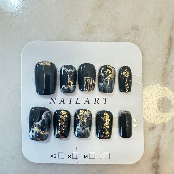 Elegant Marble Press on Nail Art Set of 3 - Picture 8 of 10